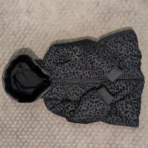 Rothschild Girls Animal Print Coat 🧥